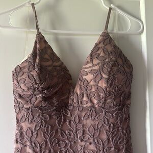 Beige Dress
